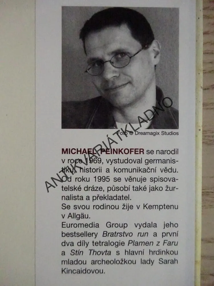 NA BŘEHU STYXU, MICHAEL PEINKOFER, **an