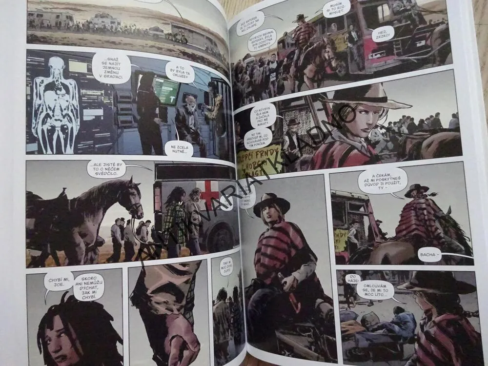 LAZARUS, SELEKCE, RUCKA, LARK, ARCAS, **an