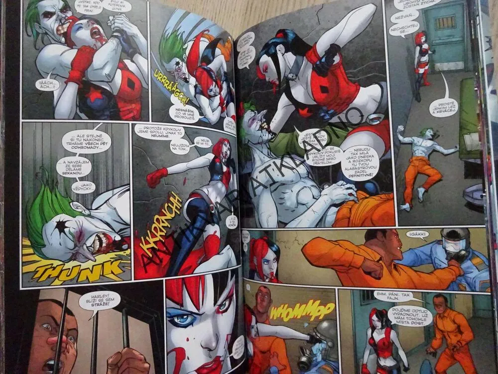 HARLEY QUINN, NAPOSLED SE SMĚJE JOKER, KOMIKS DC COMICS, **an