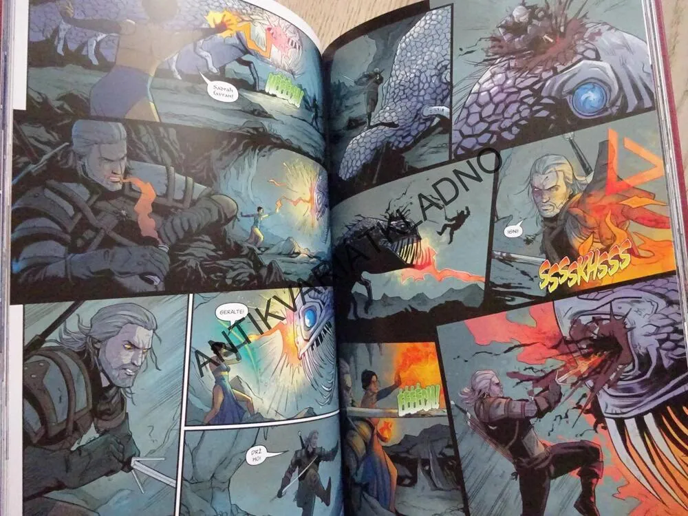 ZAKLÍNAČ, Z MASA A OHNĚ, KOMIKS, **an