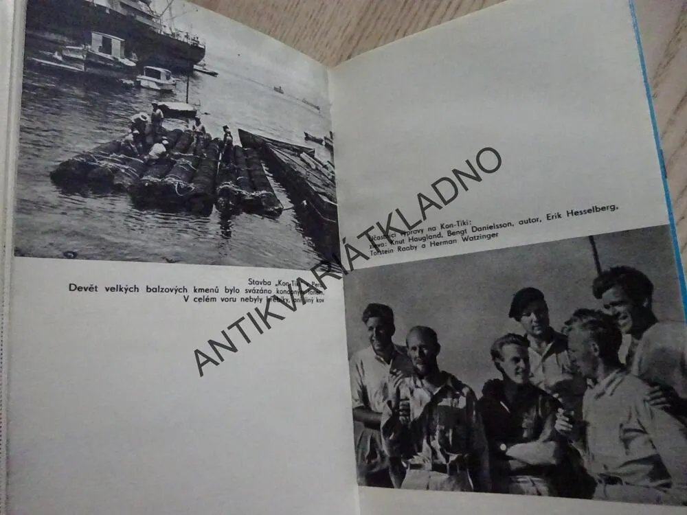 VE ZNAMENÍ KON-TIKI, THOR HEYERDAHL, **an