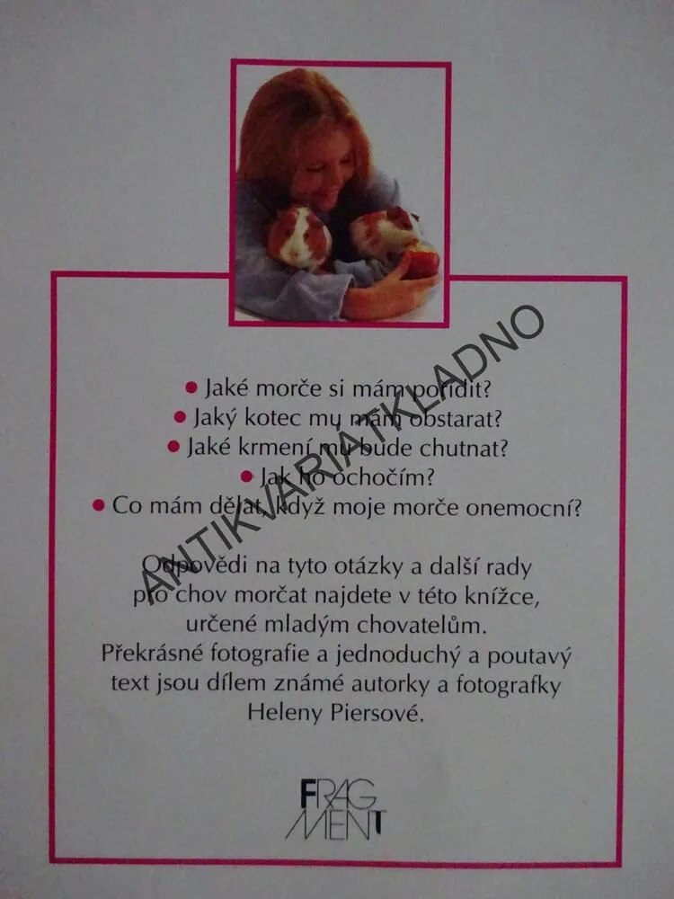 BYDLÍ S NÁMI MORČE, HELENA PIERSOVÁ,**an