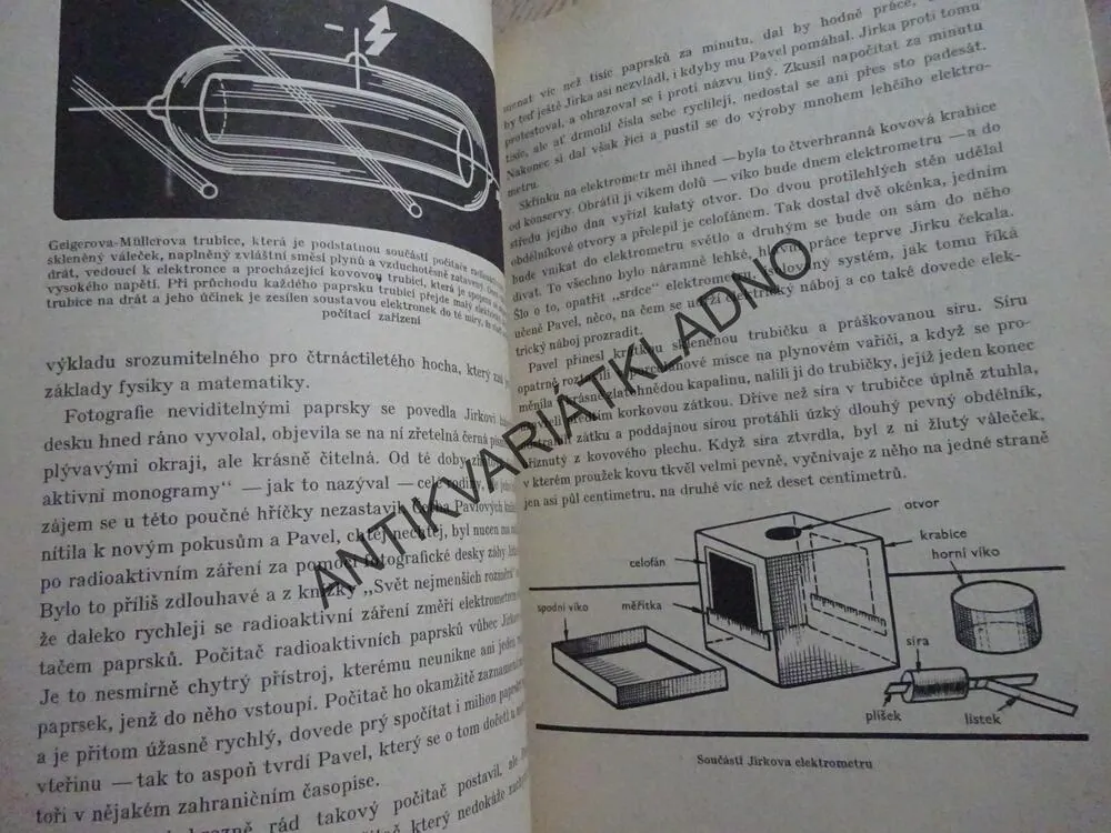 O ZÁŘÍCÍ HMOTĚ, FRANTIŠEK BĚHOUNEK, **an
