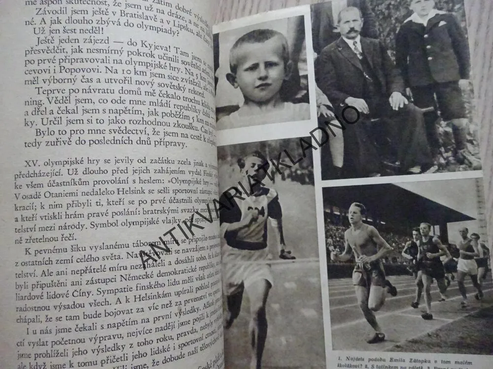 EMIL ZÁTOPEK VYPRAVUJE, **an