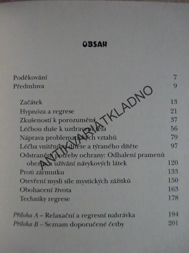 MINULÝMI ŽIVOTY K UZDRAVENÍ, BRIAN L. WEISS, **an