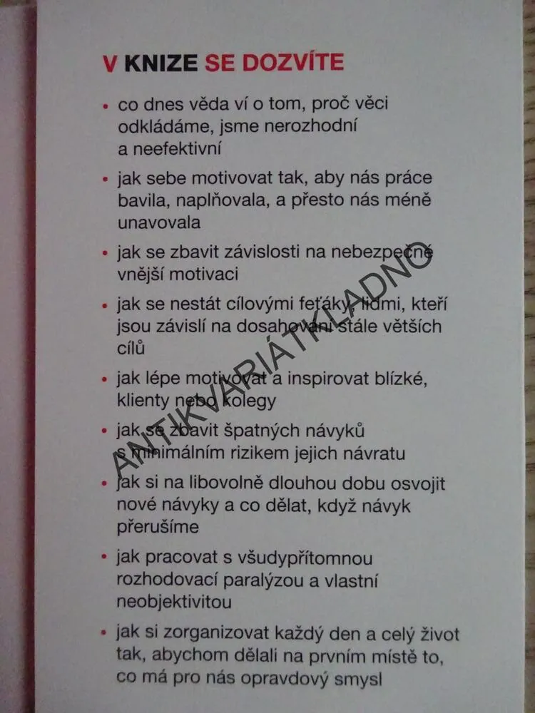 KONEC PROKRASTINACE, PETR LUDWIG, BESTSELLER, **an