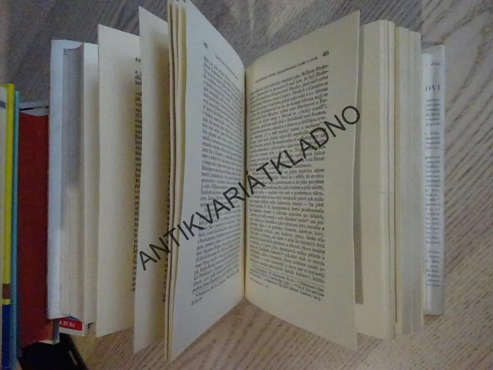 KNIHA O SHAKESPEAROVI, FRANTIŠEK CHUDOBA, **an