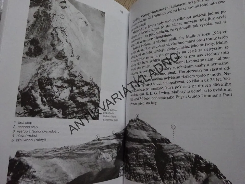 MALLORYHO DRUHÁ SMRT, REINHOLD MESSNER, **an