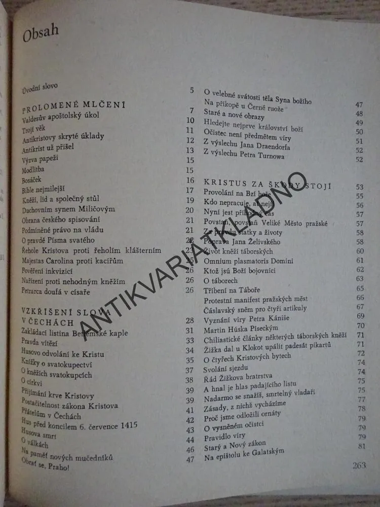 SLOVEM OBNOVENÁ, ČTENÍ O REFORMACI, **an