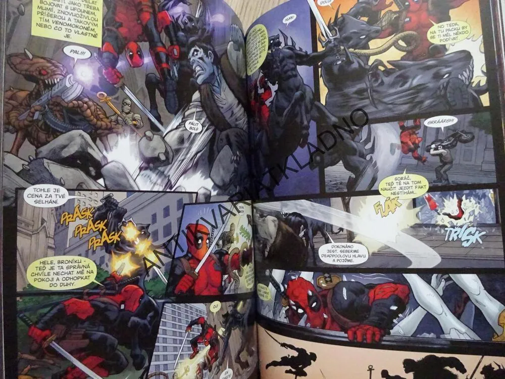 DEADPOOL, DRÁKULOVA VÝZVA, KOMIKS MARVEL, **an
