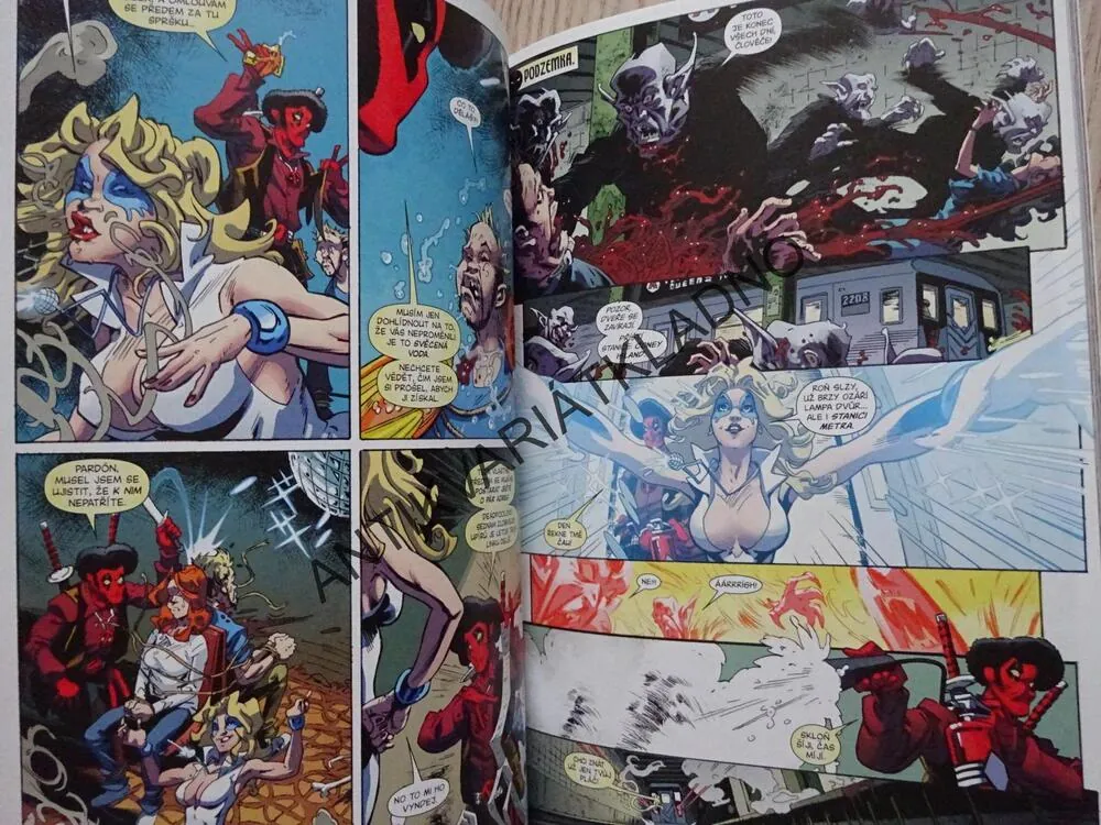 DEADPOOL, PRVOTNÍ HŘÍCH, KOMIKS MARVEL, **an