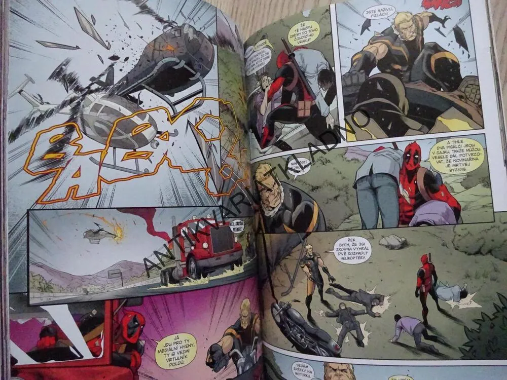 DEADPOOL VS. SABRETOOTH, KOMIKS MARVEL, **an