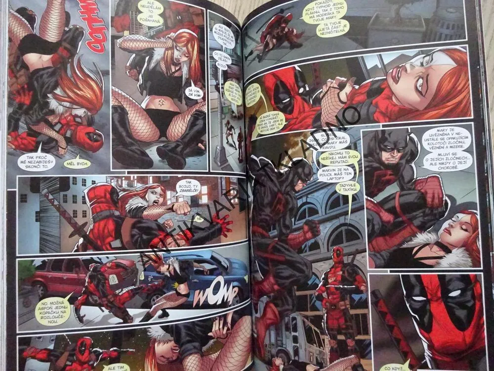 DEADPOOL, NĚCO TADY SMRDÍ, KOMIKS MARVEL, **an