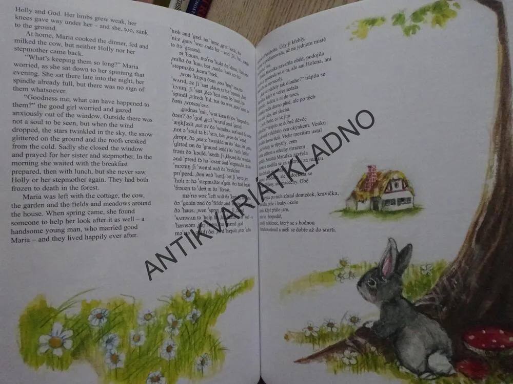 KLASICKÉ POHÁDKY V ČEŠTINĚ A V ANGLIČTINĚ, DVOJJAZYČNÉ, **an