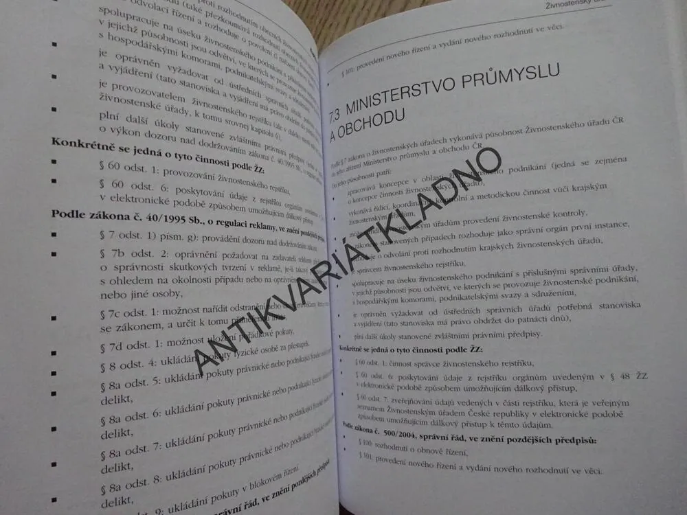 ZAKLÁDÁME A PROVOZUJEME ŽIVNOST, PODNIKÁNÍ PODLE ŽIVNOSTENSKÉHO ZÁKONA, SILVIE ŠTĚPÁNOVÁ, **an