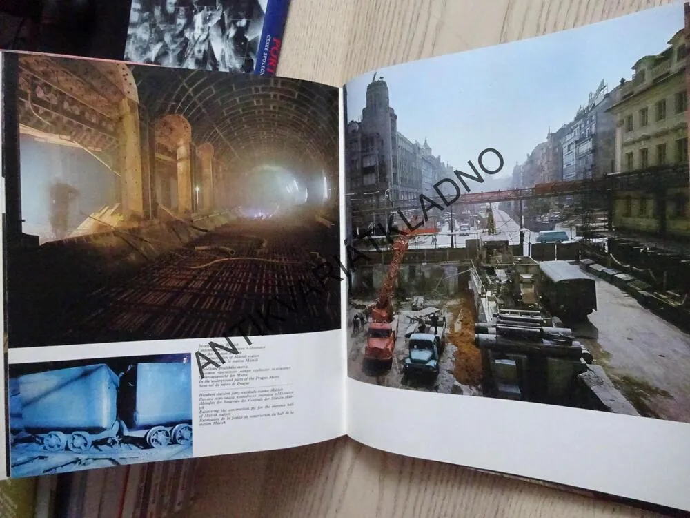 PRAŽSKÉ METRO '78, STAVBA ČESKOSLOVENSKO-SOVĚTSKÉ SPOLUPRÁCE, **an