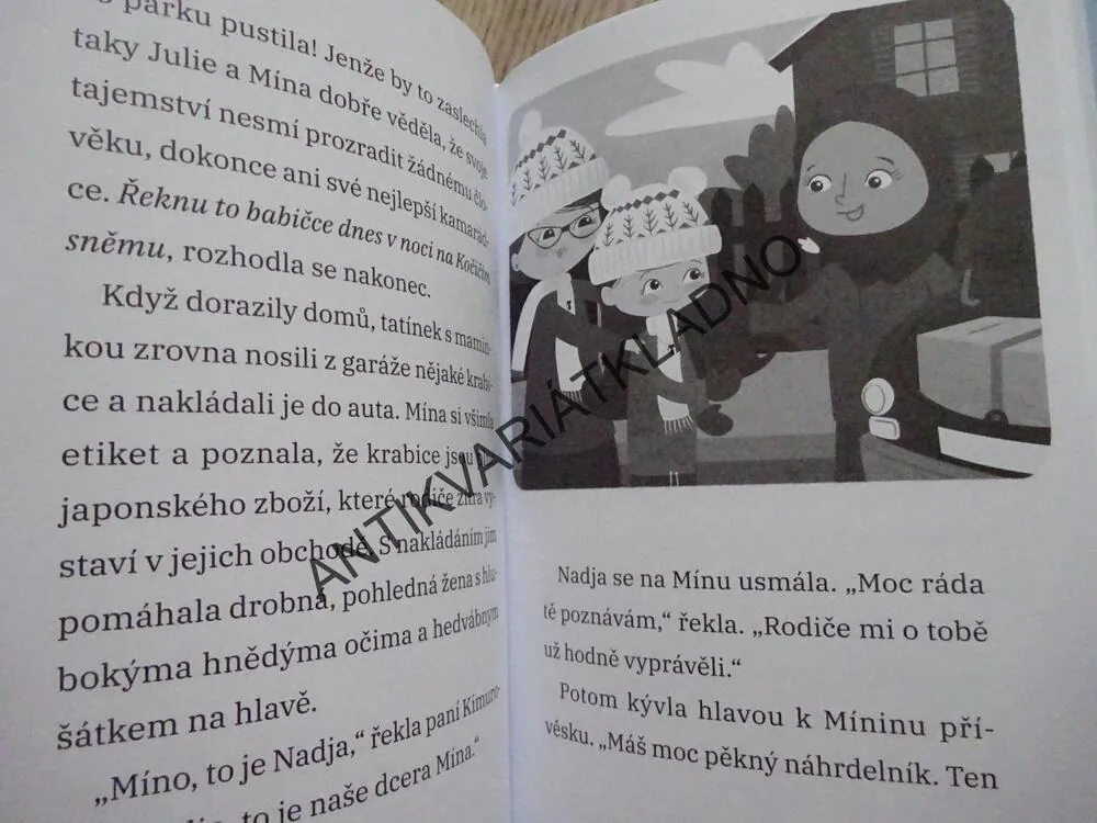 MÍNA A KOČKY, VLOČKA A SNĚŽENKA HLEDAJÍ CESTU DOMŮ, ELLY MOONHEARTOVÁ, **an