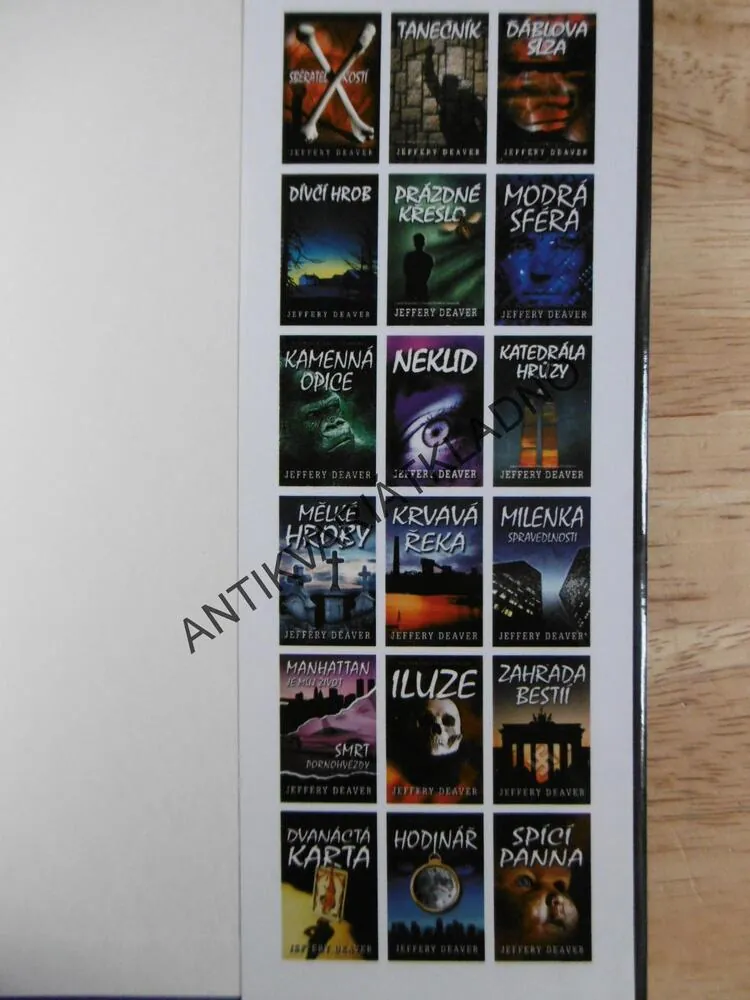 VRAHEM MŮŽE BÝT KDOKOLIV, JEFFERY DEAVER
