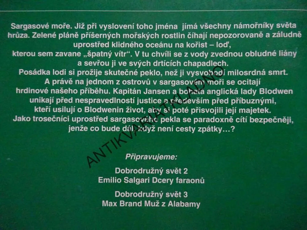 SARGASOVÉ PEKLO, ROBERT KRAFT, **an
