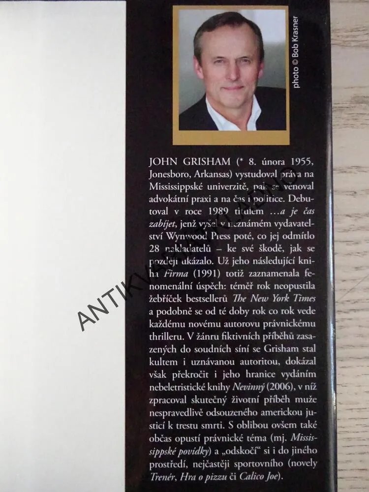 PÍŠŤALKA, JOHN GRISHAM , **an