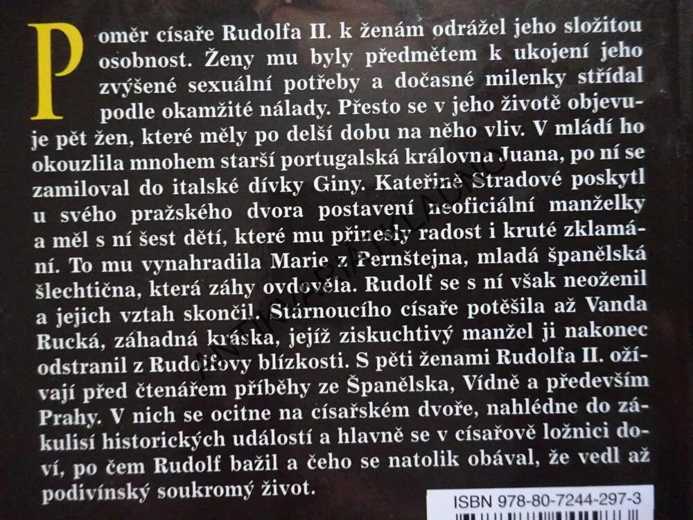 PĚT ŽEN RUDOLFA II., KAREL ŠTORKÁN, **an