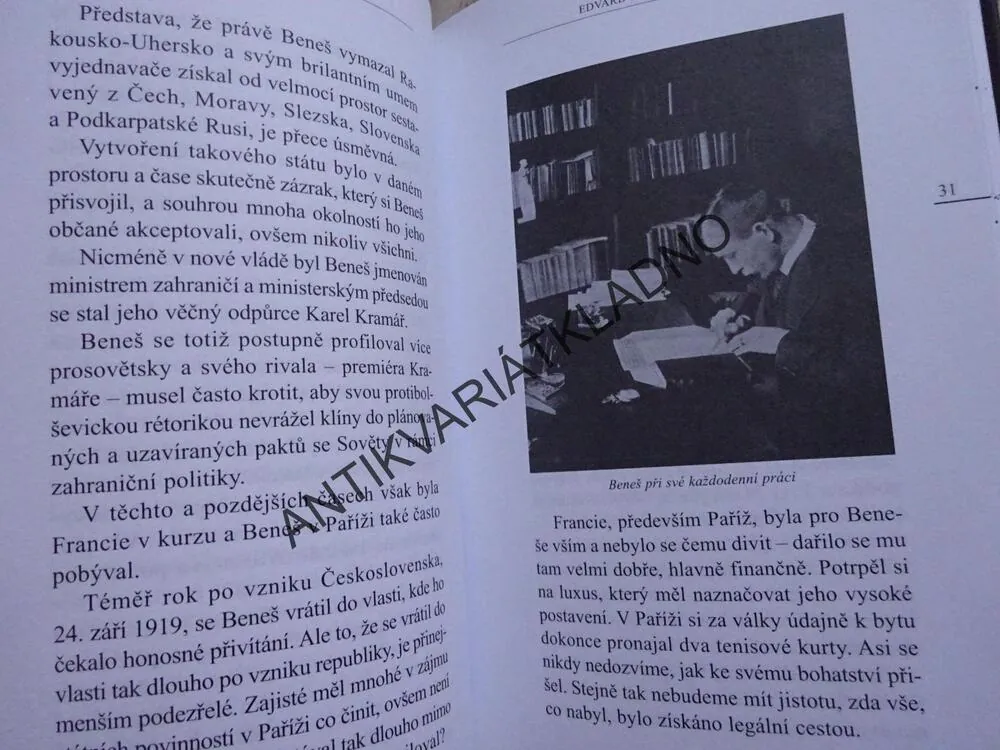 EDVARD BENEŠ, MILOVÁN I NENÁVIDĚN, VÁCLAV MIKO, **an