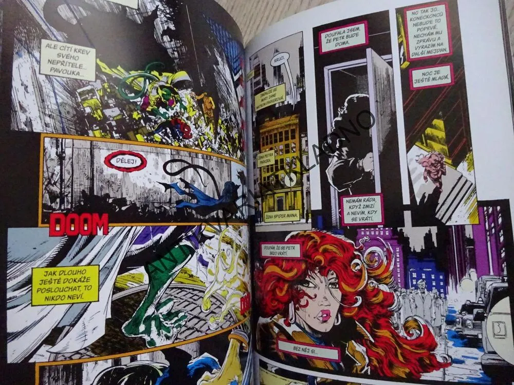 SPIDER-MAN, SPIDERMAN, UTRPENÍ, KOMIKS MARVEL, **an