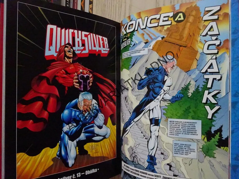 QUICKSILVER, KOMIKS MARVEL 86, **an