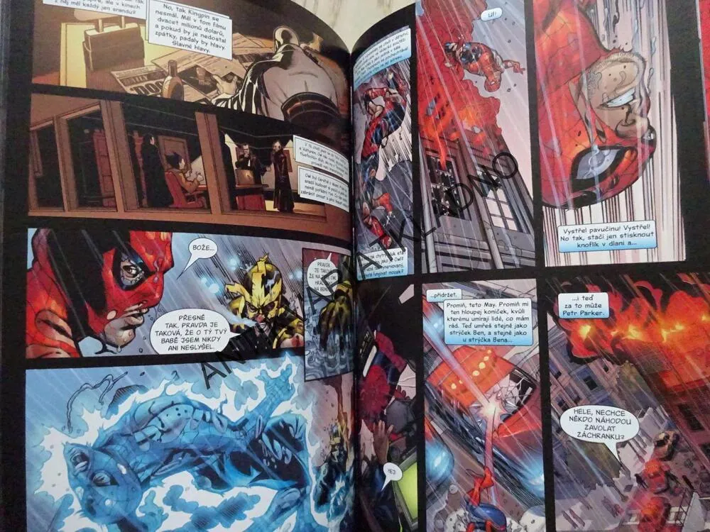 THE AMAZING SPIDER-MAN, SPIDERMAN, DOLŮ MEZI MRTVÉ, KOMIKS MARVEL 63, **an