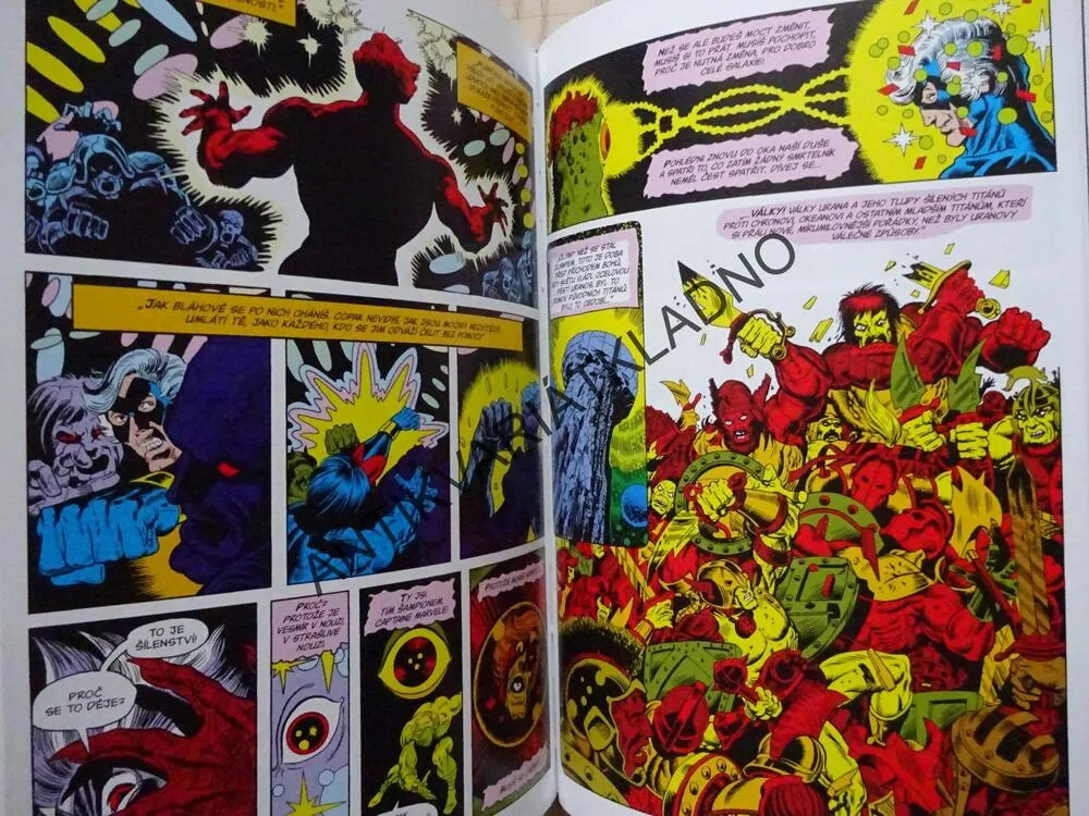 CAPTAIN MARVEL, KAPITÁN, ŽIVOT A SMRT CAPTAINA MARVELA - ČÁST PRVNÍ, KOMIKS MARVEL 108, **an