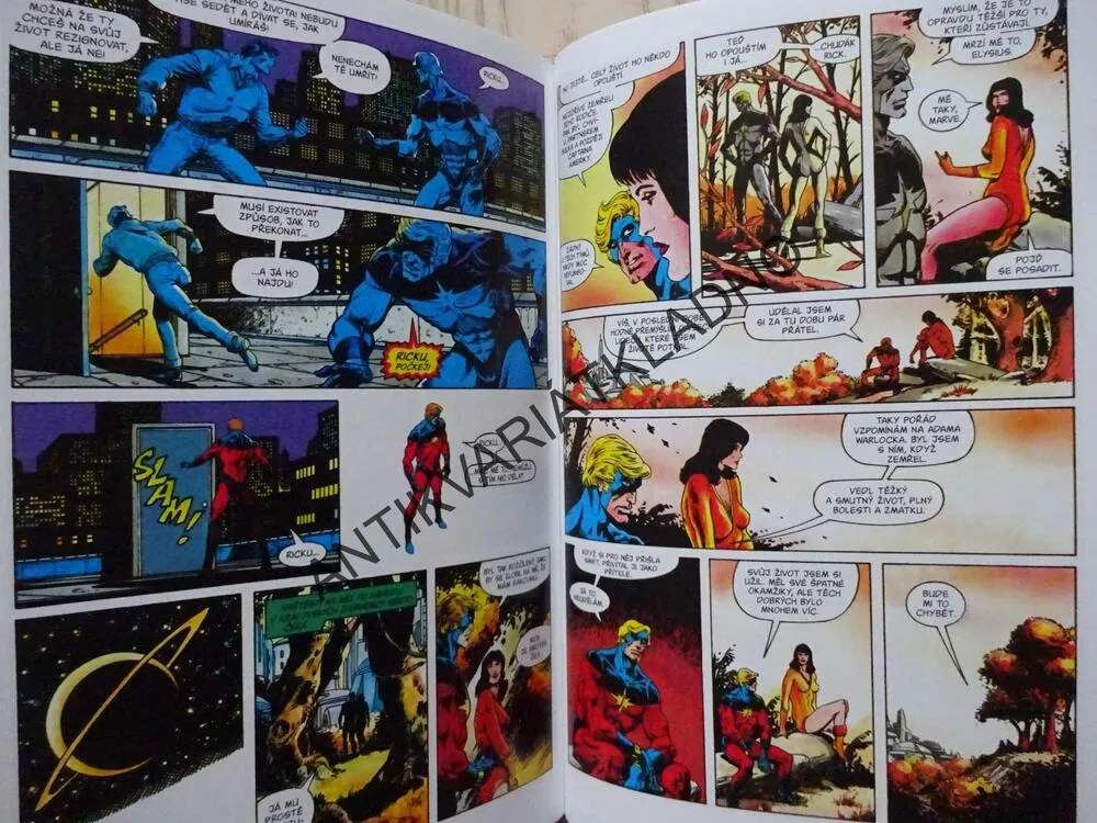 CAPTAIN MARVEL, KAPITÁN, ŽIVOT A SMRT CAPTAINA MARVELA - ČÁST DRUHÁ, KOMIKS MARVEL 109, **an