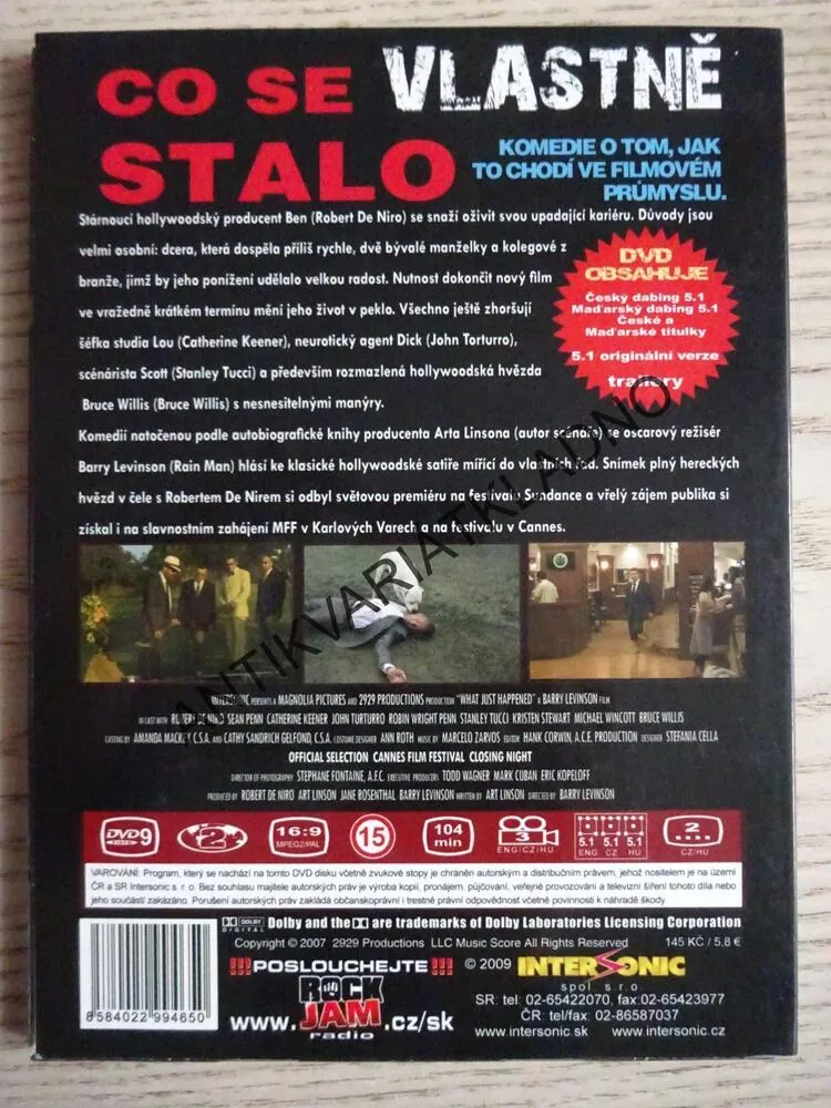 CO SE VLASTNĚ STALO, DVD FILM