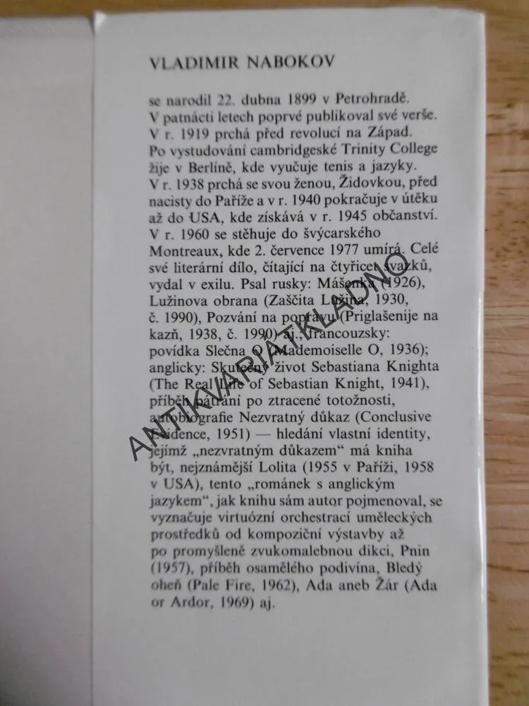 LOLITA, VLADIMÍR NABOKOV, EROTIKA