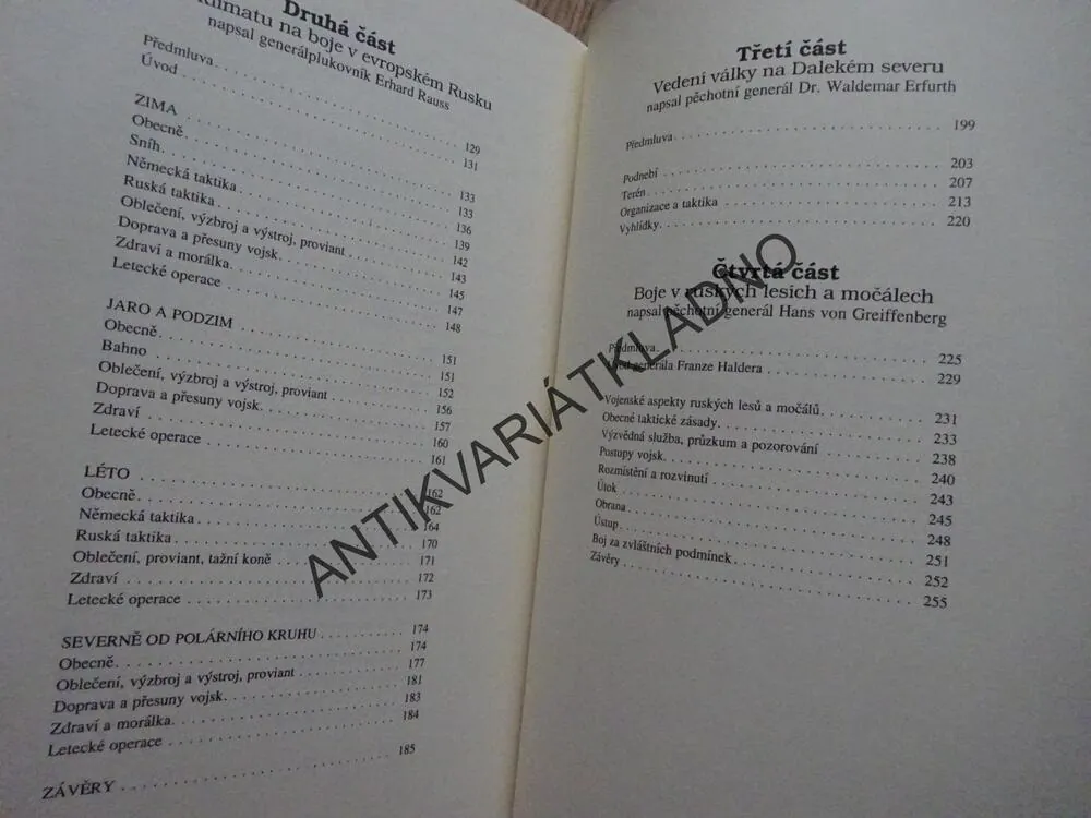 VÁLKA JAKO PEKLO, NĚMEČTÍ GENERÁLOVÉ VYPOVÍDAJÍ O VÝCHODNÍ FRONTĚ, ERHARD RAUSS, **an