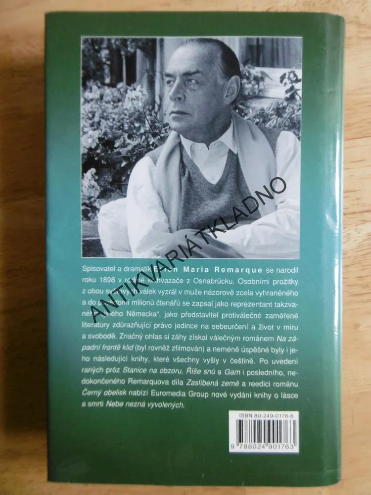 NEBE NEZNÁ VYVOLENÝCH, ERICH MARIA REMARQUE, **an