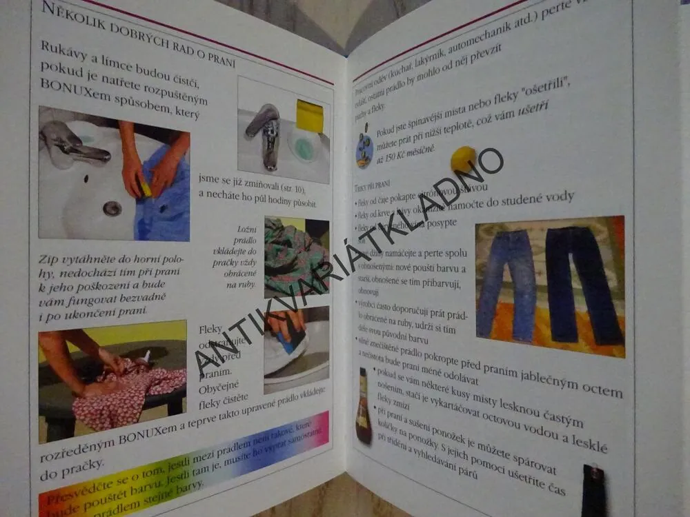 PRAKTICKÉ RADY, ANEB BONUX TIPY, JAK UŠETŘIT V DOMÁCNOSTI, **an