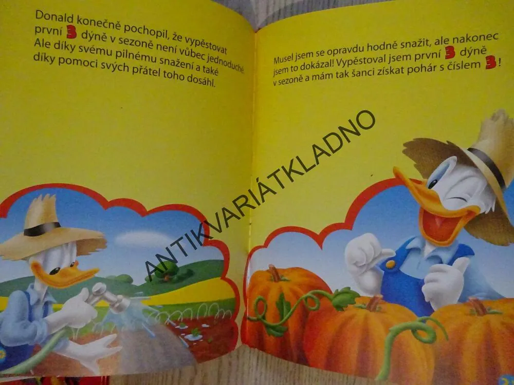 MICKEYHO KLUBÍK 17, TŘI!, MICKEY MOUSE,  WALT DISNEY, **an