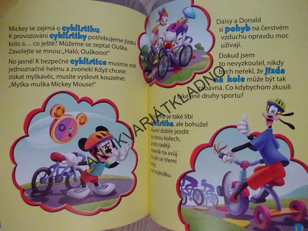 MICKEYHO KLUBÍK 19, SPORT!, MICKEY MOUSE,  WALT DISNEY, **an