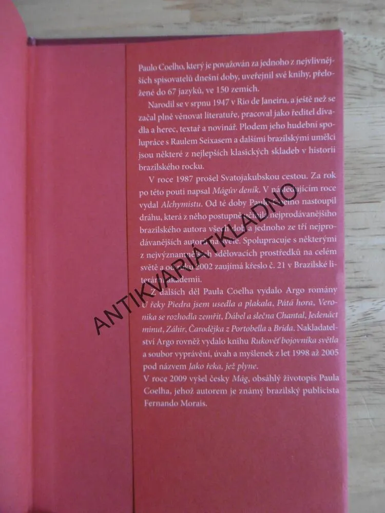 VÍTĚZ JE SÁM, PAULO COELHO