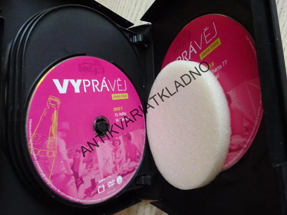 VYPRÁVĚJ, DRUHÁ SÉRIE, 8X DVD FILM SERIÁL ČR