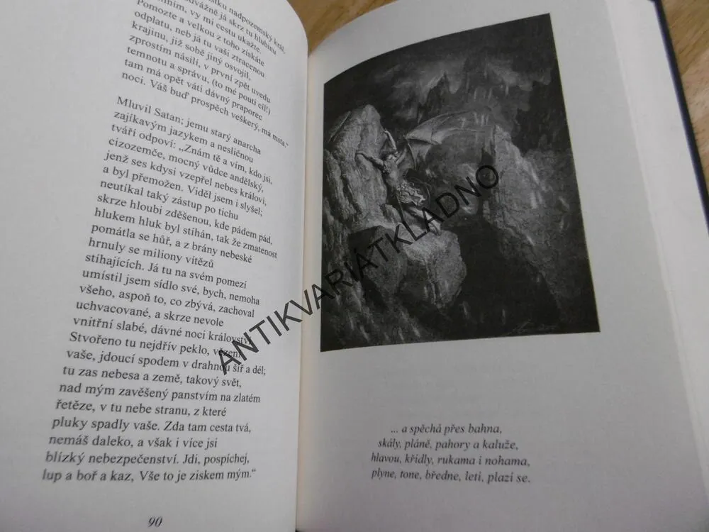 ZTRACENÝ RÁJ, JOHN MILTON