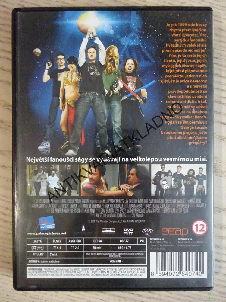 FANOUŠCI, DVD FILM