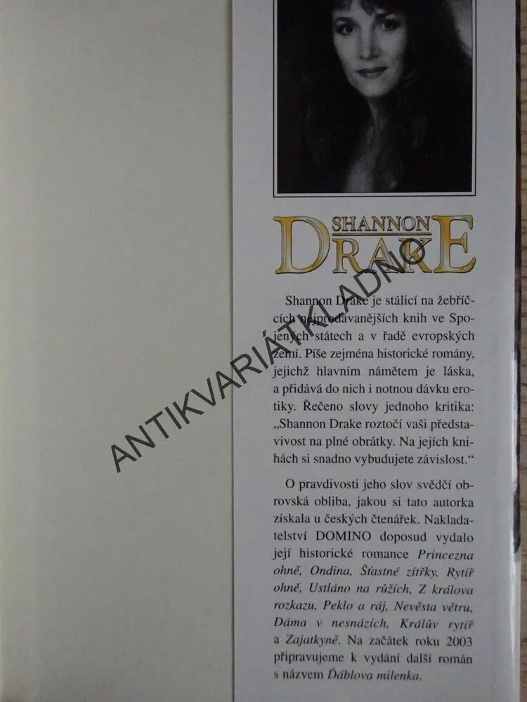 VĚZEŇKYNĚ, SHANNON DRAKE, **an