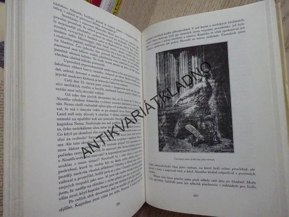DVACET TISÍC MIL POD MOŘEM, JULES VERNE, 1976, **an