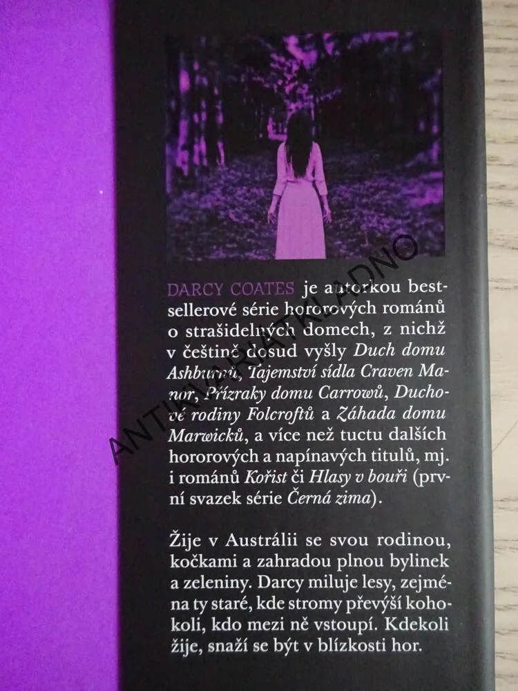 FANTOM Z BLACKWOODU, DARCY COATES, **an