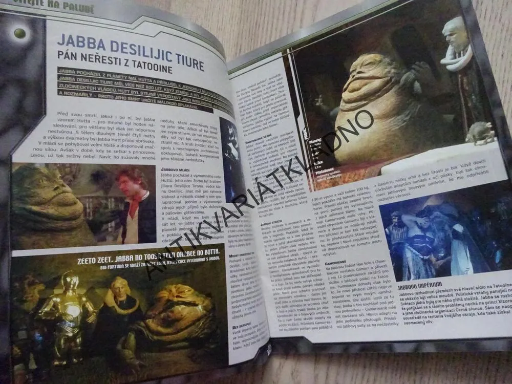 STAR WARS 8. - JABBOVA VÝLETNÍ BÁRKA, GANGSTEROVA ZÁBAVNÍ LOĎ