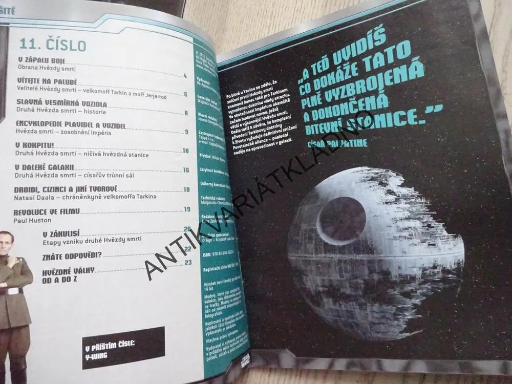 STAR WARS 11. - DRUHÁ HVĚZDA SMRTI, SMRTOMOSNÁ BITEVNÍ STANICE IMPERIA