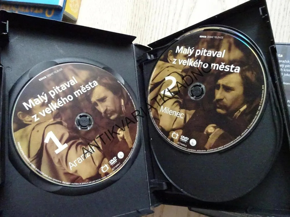 MALÝ PITAVAL Z VELKÉMO MĚSTA 1-15, DVD FILM
