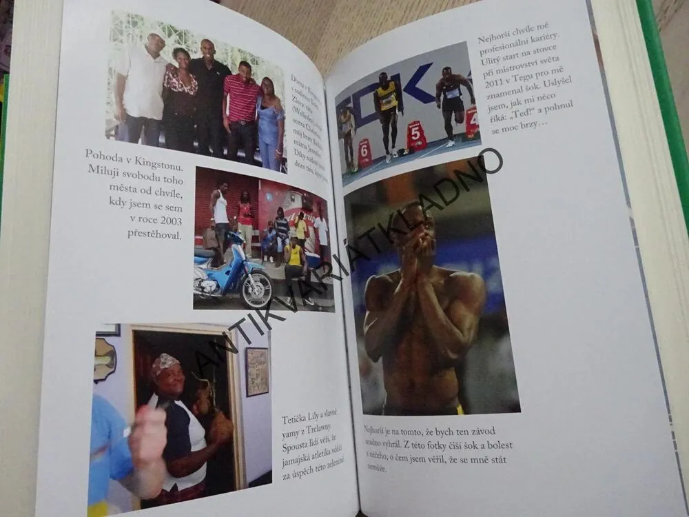 USAIN BOLT, RYCHLEJŠÍ NEŽ BLESK, MŮJ ŽIVOTOPIS, **an