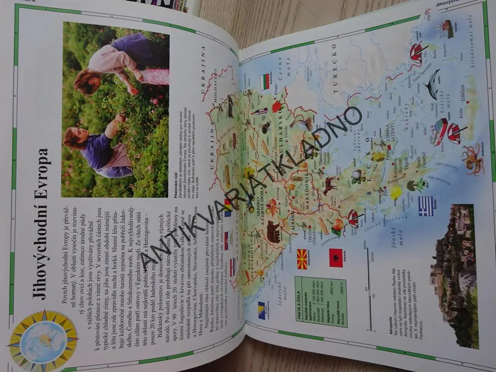 DĚTSKÝ ATLAS, **an
